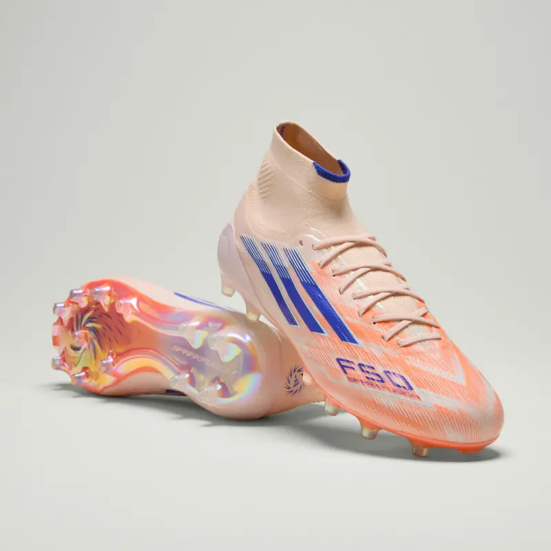 adidas-f-50-sparkfusion-elite-mid-cut-fgag-coral-blaze-pack-womens-jh7647 Bournemouth Kit Collection | Premium AFC Bournemouth Merchandise