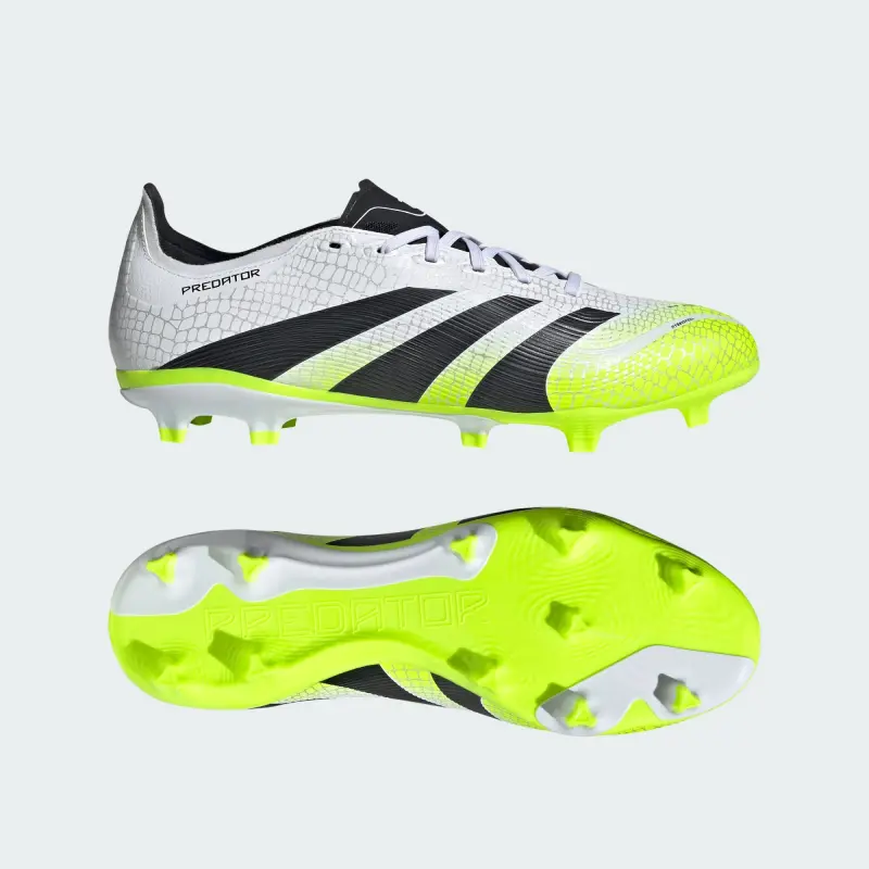 adidas-predator-league-fgmg-cloud-white-core-black-lucid-lemon-ji1117 Bournemouth Kit Collection | Premium AFC Bournemouth Merchandise
