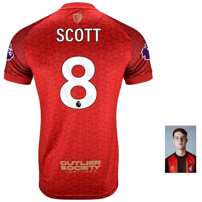 mbj-x-afcb-childrens-shirt-red-8-alex-scott-mbj24ytshirtred-08 Bournemouth Kit Collection | Premium AFC Bournemouth Merchandise