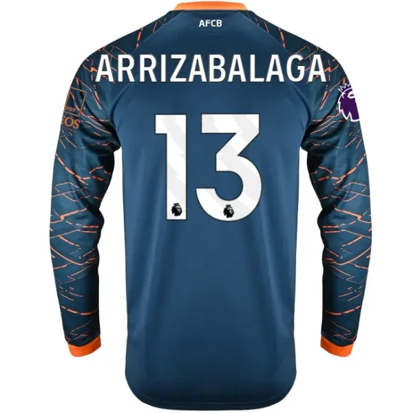 mens-unsponsored-gk-shirt-2526-majolica-blue-13-kepa-arrizabalaga-gk25umshirtmb-13 Bournemouth Kit Collection | Premium AFC Bournemouth Merchandise