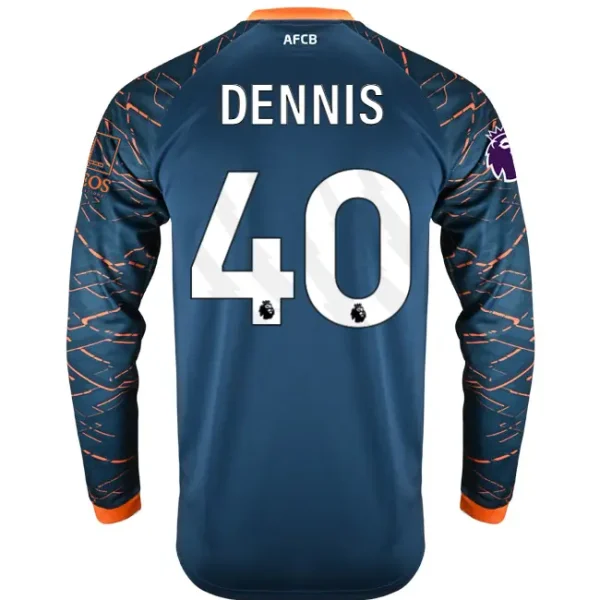 mens-unsponsored-gk-shirt-2526-majolica-blue-40-will-dennis-gk25umshirtmb-40 Bournemouth Kit Collection | Premium AFC Bournemouth Merchandise