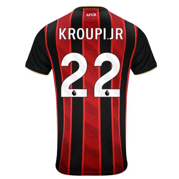 mens-unsponsored-home-shirt-2526-22-junior-kroupi-home25umshirt-22 Bournemouth Kit Collection | Premium AFC Bournemouth Merchandise