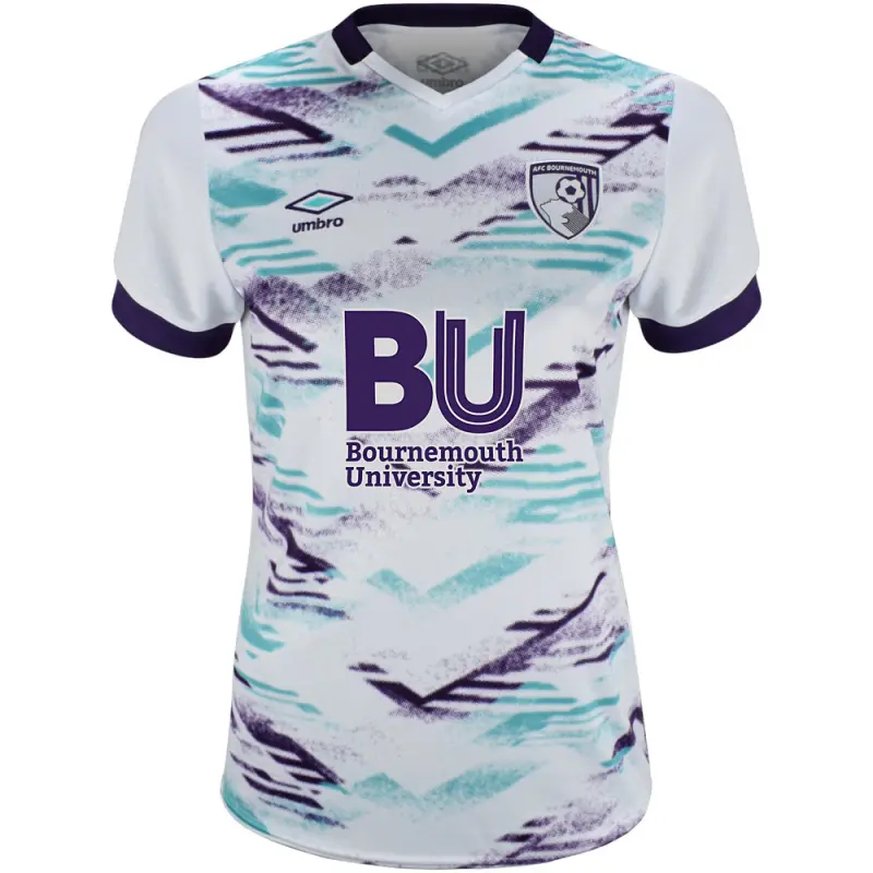 womens-away-shirt-2425-white-bu-away24ldshirtbu Bournemouth Kit Collection | Premium AFC Bournemouth Merchandise
