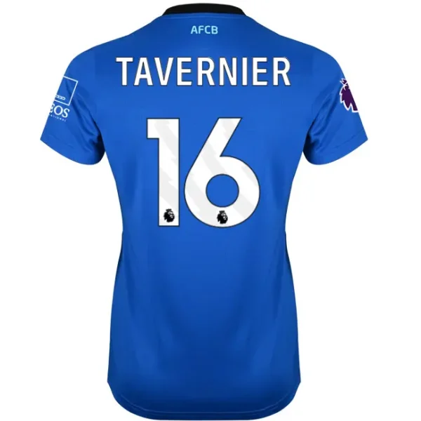 womens-away-shirt-2526-blueblack-16-marcus-tavernier-away25ldshirt-16 Bournemouth Kit Collection | Premium AFC Bournemouth Merchandise