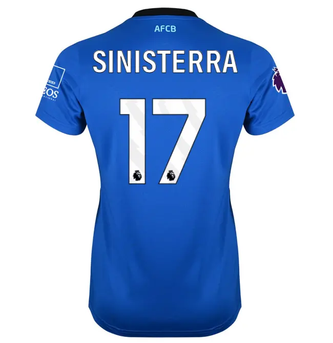 womens-away-shirt-2526-blueblack-17-luis-sinisterra-away25ldshirt-17 Bournemouth Kit Collection | Premium AFC Bournemouth Merchandise