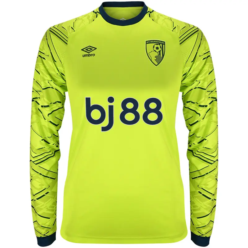 womens-goalkeeper-shirt-2526-acid-lime-with-custom-printing-gk25wmshirtal-custom Bournemouth Kit Collection | Premium AFC Bournemouth Merchandise