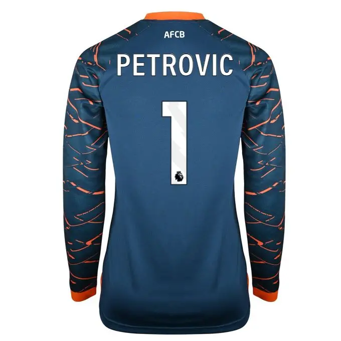 womens-goalkeeper-shirt-2526-majolica-blue-1-djordje-petrovic-gk25wmshirtmb-01 Bournemouth Kit Collection | Premium AFC Bournemouth Merchandise