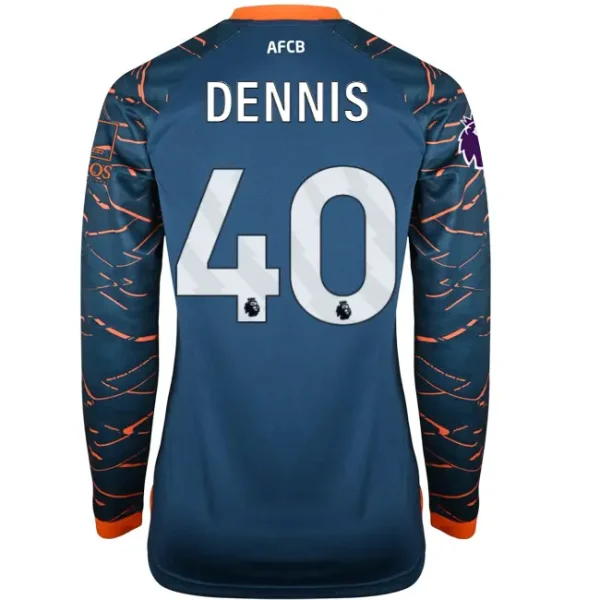 womens-goalkeeper-shirt-2526-majolica-blue-40-will-dennis-gk25wmshirtmb-40 Bournemouth Kit Collection | Premium AFC Bournemouth Merchandise