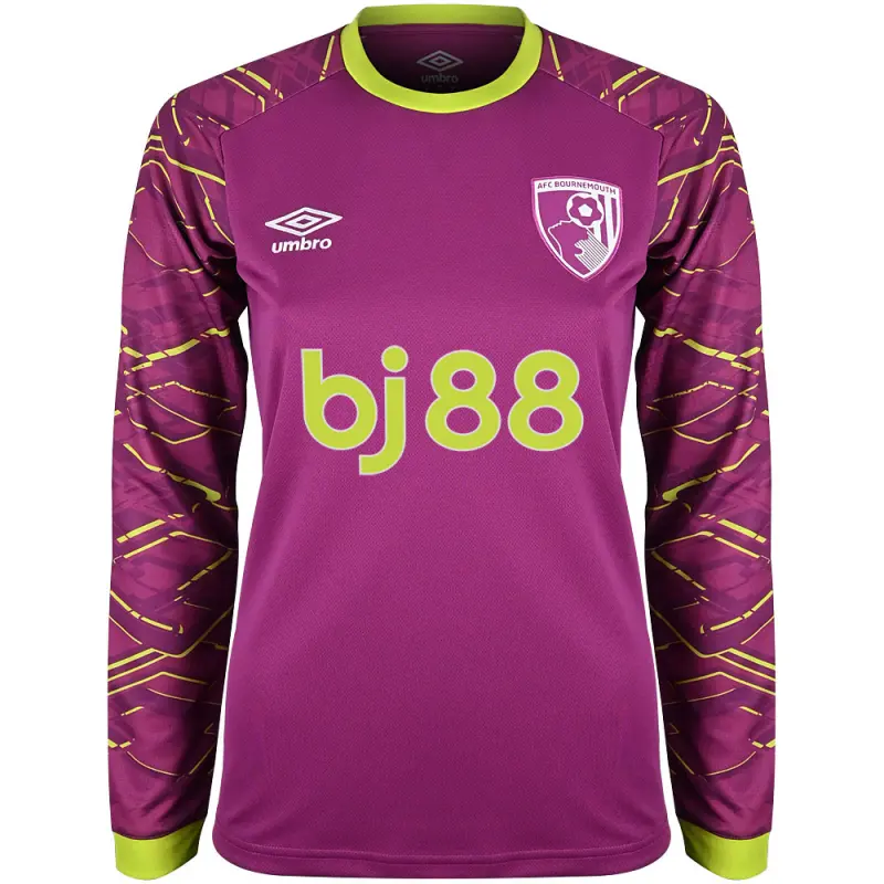 womens-goalkeeper-shirt-2526-wild-aster-with-custom-printing-gk25wmshirtwa-custom Bournemouth Kit Collection | Premium AFC Bournemouth Merchandise