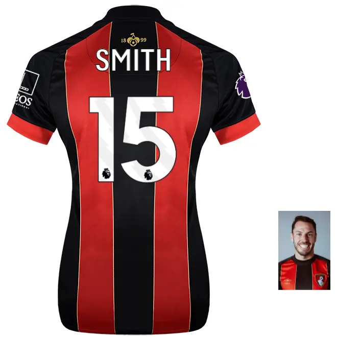womens-home-shirt-2425-red-black-15-adam-smith-home24ldshirt-15 Bournemouth Kit Collection | Premium AFC Bournemouth Merchandise