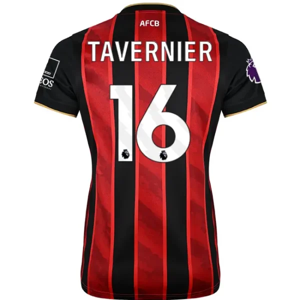 womens-home-shirt-2526-redblack-16-marcus-tavernier-home25ldshirt-16 Bournemouth Kit Collection | Premium AFC Bournemouth Merchandise