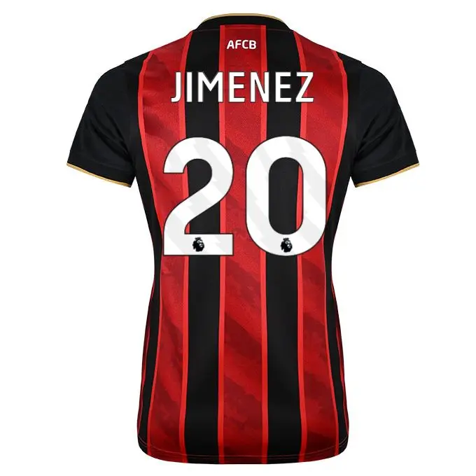 womens-home-shirt-2526-redblack-20-alex-jimenez-home25ldshirt-20 Bournemouth Kit Collection | Premium AFC Bournemouth Merchandise