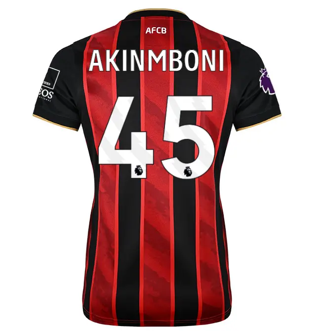 womens-home-shirt-2526-redblack-45-akinmboni-home25ldshirt-45 Bournemouth Kit Collection | Premium AFC Bournemouth Merchandise