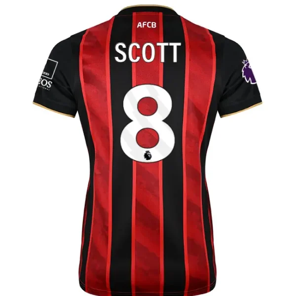 womens-home-shirt-2526-redblack-8-alex-scott-home25ldshirt-08 Bournemouth Kit Collection | Premium AFC Bournemouth Merchandise