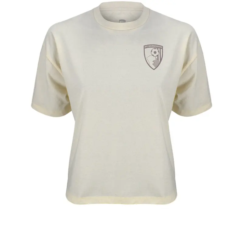 womens-jenna-cropped-t-shirt-natural-jennateewmna Bournemouth Kit Collection | Premium AFC Bournemouth Merchandise