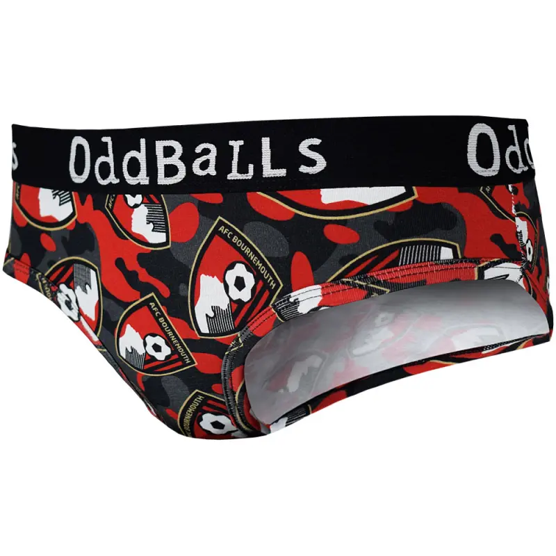 womens-oddballs-briefs-multi-crest-oddballwmbfmc Bournemouth Kit Collection | Premium AFC Bournemouth Merchandise