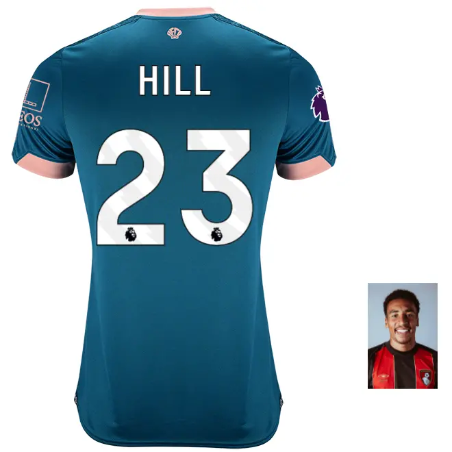 womens-third-shirt-2425-lagoon-green-23-james-hill-thrd24ldshirt-23 Bournemouth Kit Collection | Premium AFC Bournemouth Merchandise