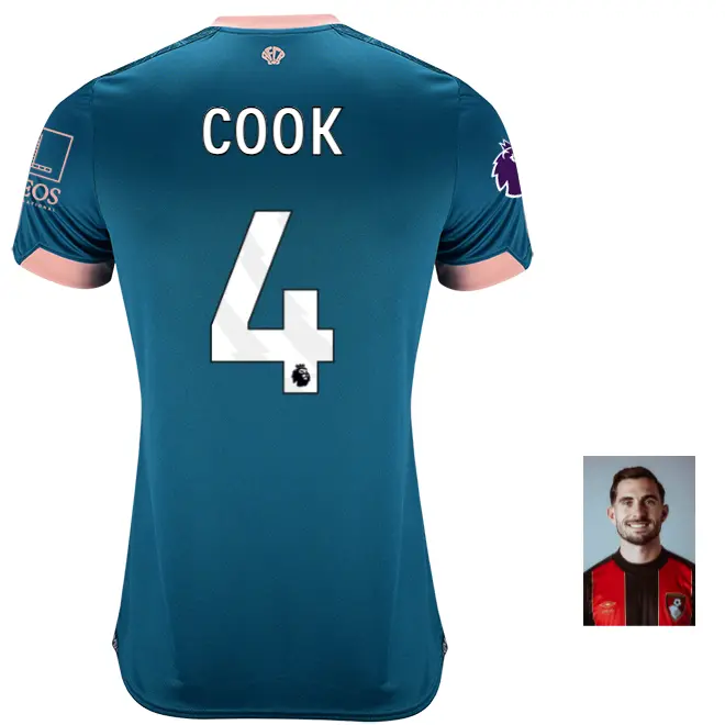 womens-third-shirt-2425-lagoon-green-4-lewis-cook-thrd24ldshirt-04 Bournemouth Kit Collection | Premium AFC Bournemouth Merchandise