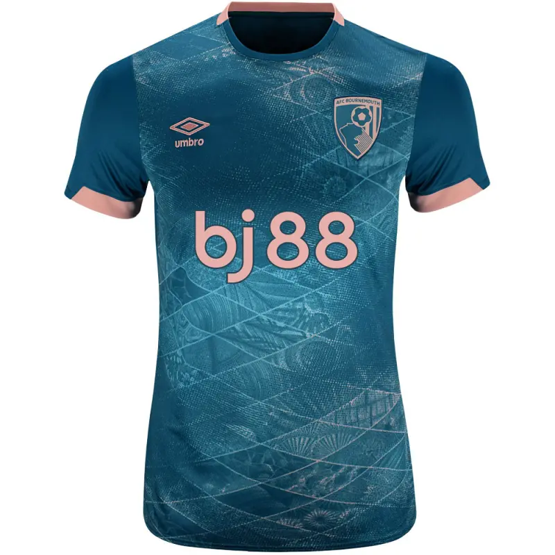 womens-third-shirt-2425-lagoon-green-with-custom-printing-thrd24ldshirt-custom Bournemouth Kit Collection | Premium AFC Bournemouth Merchandise