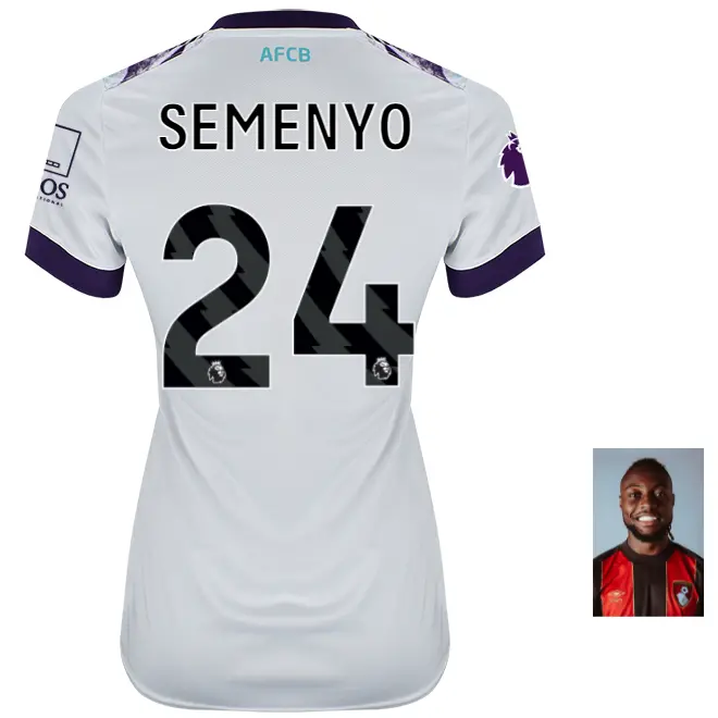 womens-unsponsored-away-shirt-2425-24-antoine-semenyo-away24ulshirt-24 Bournemouth Kit Collection | Premium AFC Bournemouth Merchandise