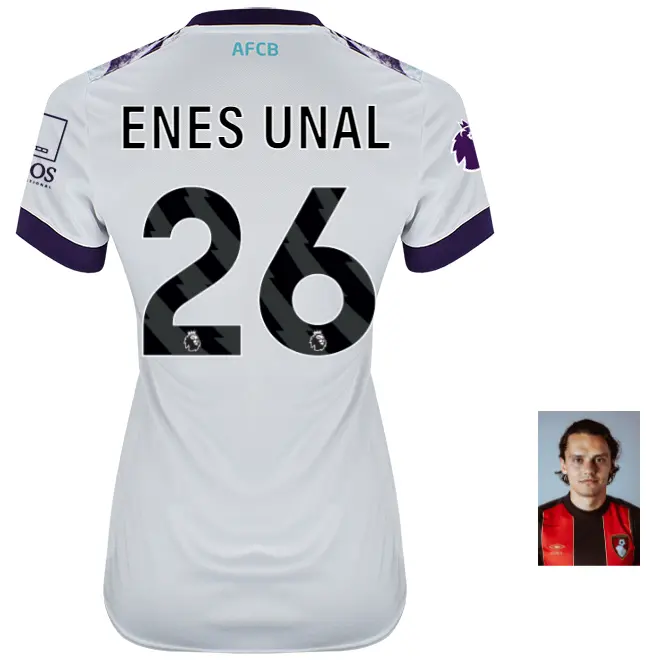 womens-unsponsored-away-shirt-2425-26-enes-nal-away24ulshirt-26 Bournemouth Kit Collection | Premium AFC Bournemouth Merchandise