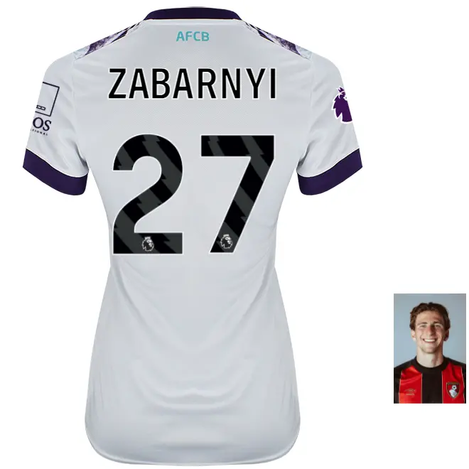 womens-unsponsored-away-shirt-2425-27-illia-zabarnyi-away24ulshirt-27 Bournemouth Kit Collection | Premium AFC Bournemouth Merchandise