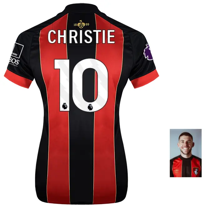 womens-unsponsored-home-shirt-2425-10-ryan-christie-home24ulshirt-10 Bournemouth Kit Collection | Premium AFC Bournemouth Merchandise