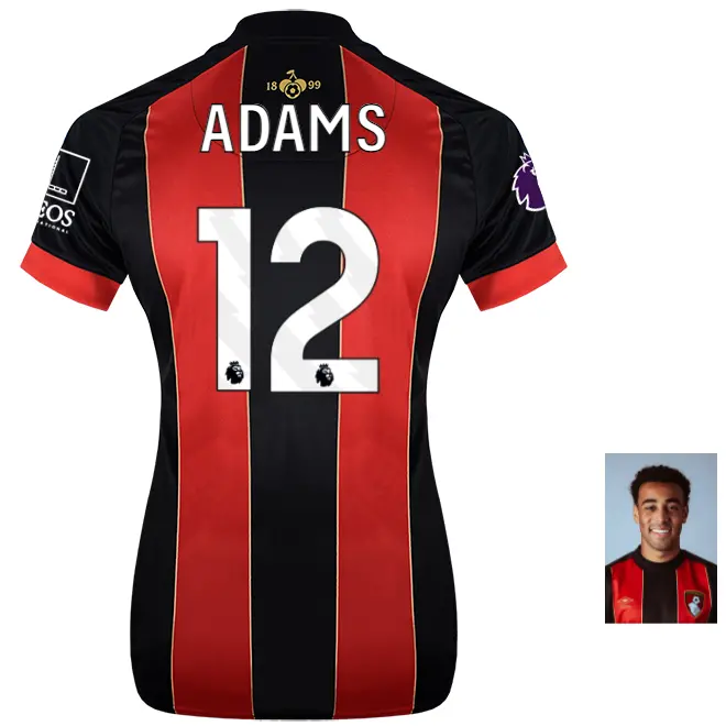 womens-unsponsored-home-shirt-2425-12-tyler-adams-home24ulshirt-12 Bournemouth Kit Collection | Premium AFC Bournemouth Merchandise