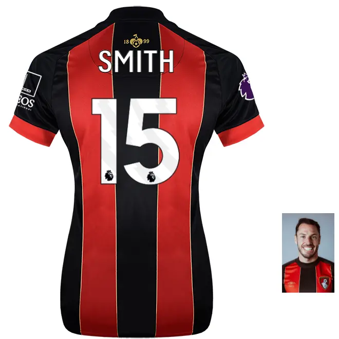 womens-unsponsored-home-shirt-2425-15-adam-smith-home24ulshirt-15 Bournemouth Kit Collection | Premium AFC Bournemouth Merchandise