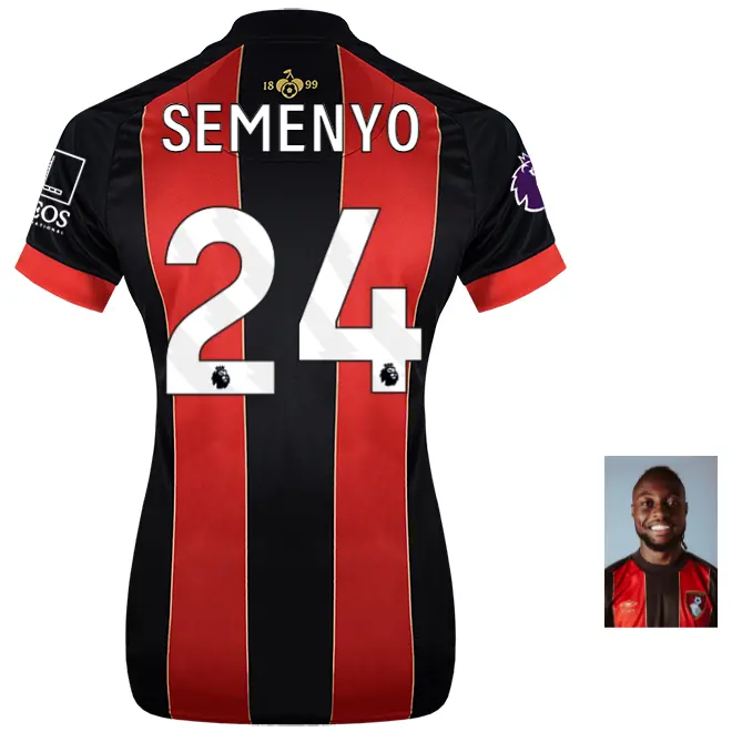 womens-unsponsored-home-shirt-2425-24-antoine-semenyo-home24ulshirt-24 Bournemouth Kit Collection | Premium AFC Bournemouth Merchandise