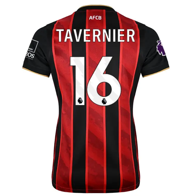 womens-unsponsored-home-shirt-2526-16-marcus-tavernier-home25ulshirt-16 Bournemouth Kit Collection | Premium AFC Bournemouth Merchandise