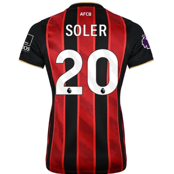 womens-unsponsored-home-shirt-2526-20-soler-home25ulshirt-20 Bournemouth Kit Collection | Premium AFC Bournemouth Merchandise