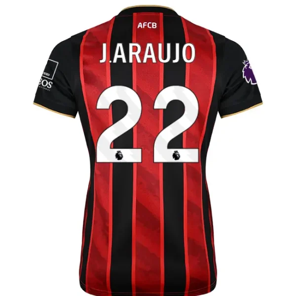 womens-unsponsored-home-shirt-2526-22-julin-araujo-home25ulshirt-22 Bournemouth Kit Collection | Premium AFC Bournemouth Merchandise