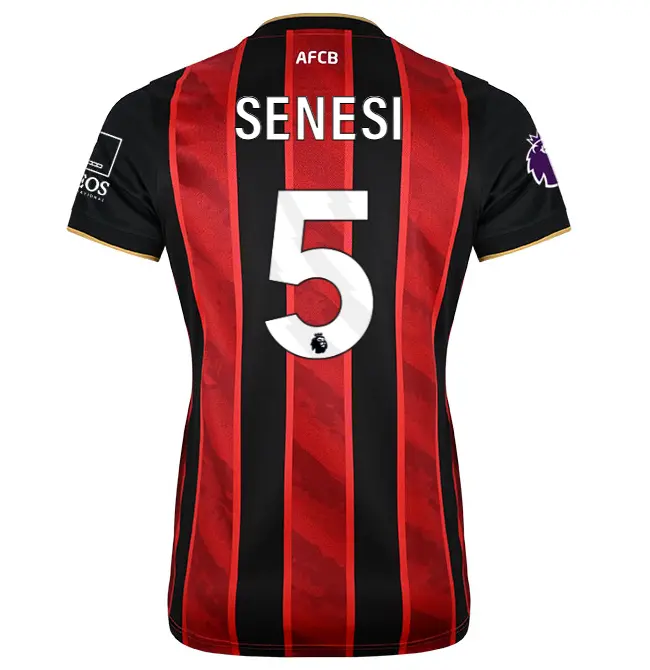 womens-unsponsored-home-shirt-2526-5-marcos-senesi-home25ulshirt-05 Bournemouth Kit Collection | Premium AFC Bournemouth Merchandise