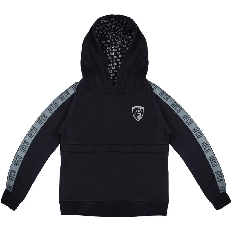 youths-pecos-hoodie-black-pecoshdytbk Bournemouth Kit Collection | Premium AFC Bournemouth Merchandise